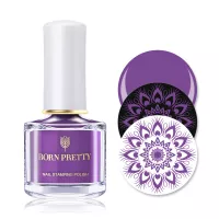 Born Pretty, Лак для стемпинга Purple Color Series 42862-05 Q-05, 6 мл