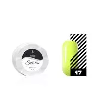 Гель-краска для тонких линий POLE Silk line №17 неоновый желтый (6 мл.)